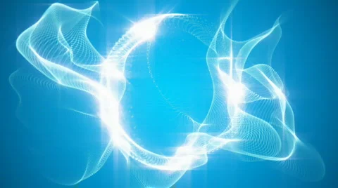 Fractal Flow background loop Stock Footage 648184