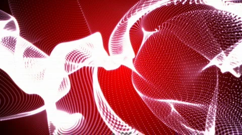 Fractal Flow background loop Stock Footage 648202
