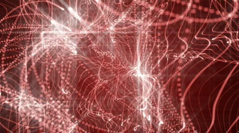 Fractal Flow background loop Stock Footage 648251