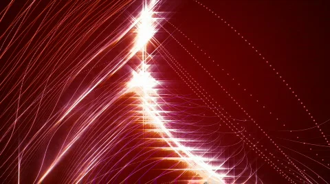 Fractal Flow background loop Stock Footage 648280