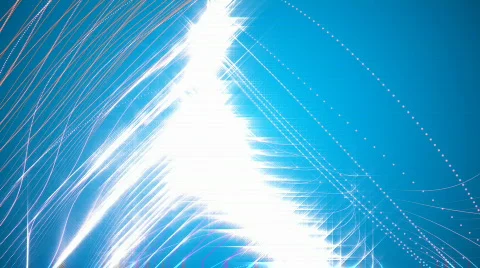 Fractal Flow background loop Stock Footage 648295