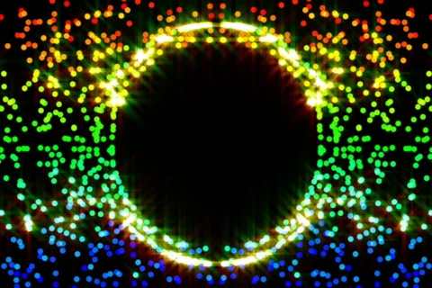 Fractal Flow background loop Video stock 649113