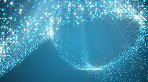 Fractal Flow background loop Stock Footage 649165