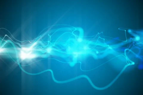 Fractal Flow background loop Stock Footage 649186