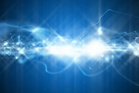 Fractal Flow background loop Stock Footage 649192