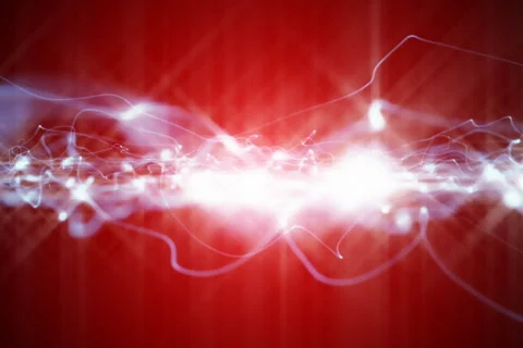 Fractal Flow background loop Stock Footage 649201