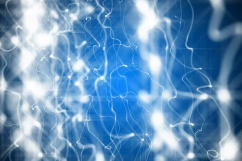 Fractal Flow background loop Stock Footage 649209