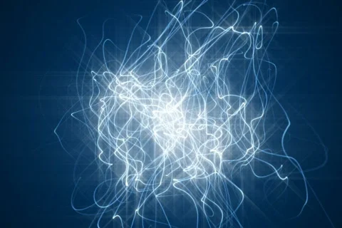 Fractal Flow background loop Stock Footage 649219