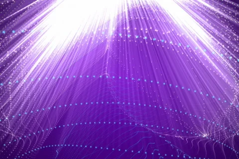 Fractal Flow background loop Stock Footage 649287