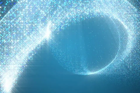 Fractal Flow background loop Stock Footage 649288