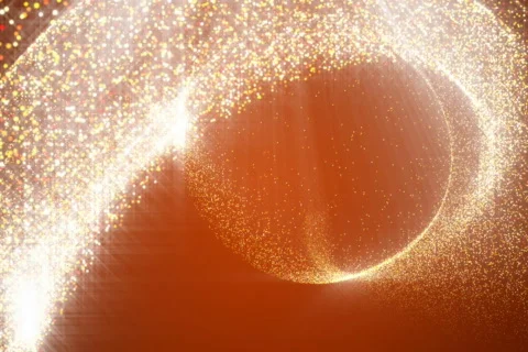 Fractal Flow background loop Stock Footage 649307