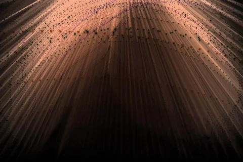 Fractal Flow background loop Stock Footage 649315