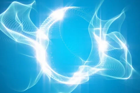 Fractal Flow background loop Stock Footage 649317
