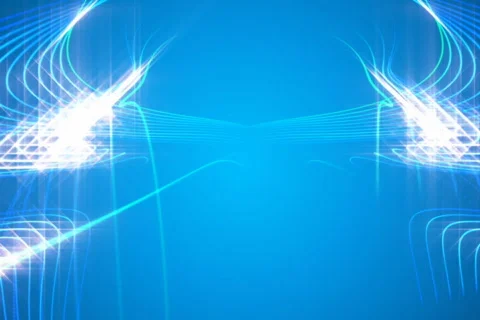 Fractal Flow background loop Stock Footage 649357