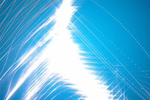 Fractal Flow background loop Stock Footage 649384