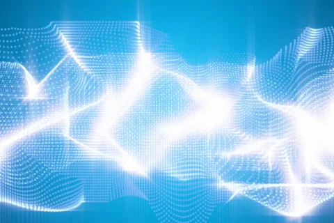 Fractal Flow background loop Stock Footage 649391