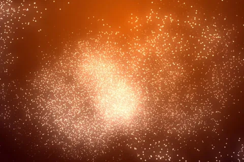 Fractal Flow background loop Stock Footage