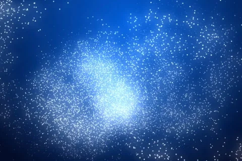 Fractal Flow background loop Stock Footage 723814