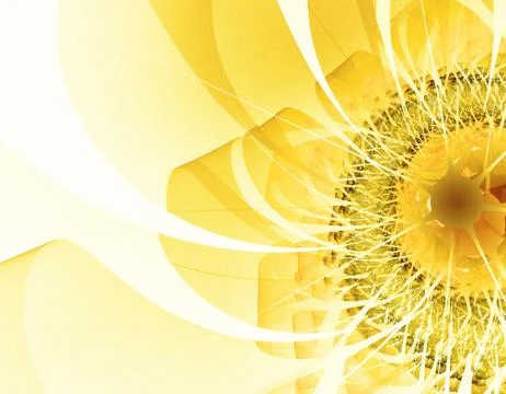 Fractal flower Stock Illustration