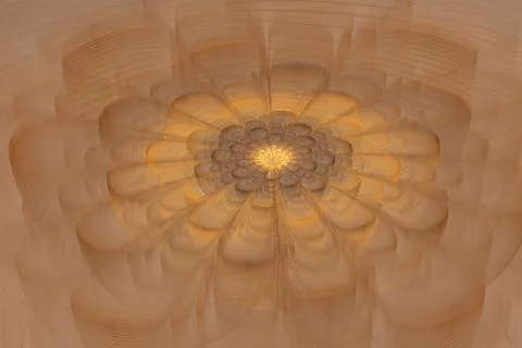 Fractal flower Stock Illustration