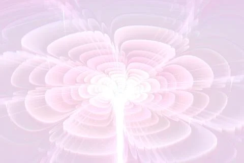 Fractal flower Stock Illustration