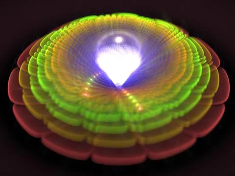 Fractal flower Stock Illustration