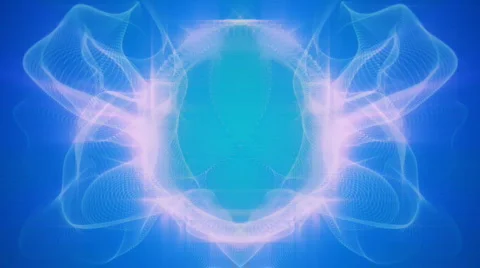 Fractal form background loop Stock Footage 651187