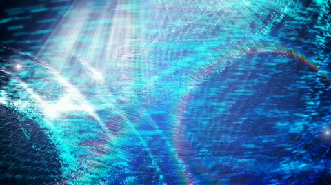 Fractal form background loop Stock Footage 653436