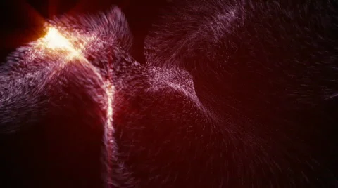 Fractal form background loop Stock Footage 653449