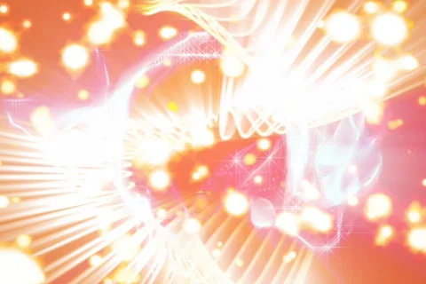 Fractal form background loop Stock Footage 654811