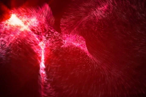 Fractal form background loop Stock Footage 654813