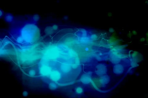 Fractal form background loop Stock Footage 658336