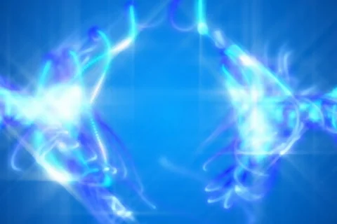 Fractal form background loop Stock Footage 658337