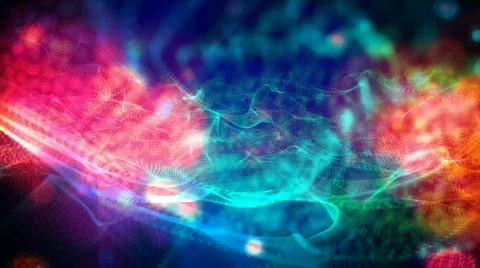 Fractal form background loop Stock Footage 658721