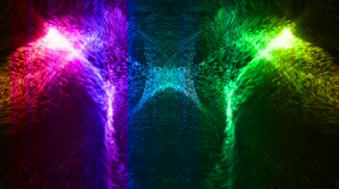 Fractal form background loop Stock Footage 658766