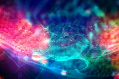 Fractal form background loop Stock Footage 658781