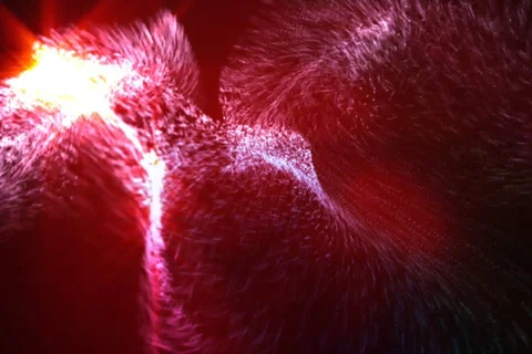 Fractal form background loop Stock Footage 658867