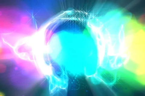 Fractal form background loop Stock Footage 658985