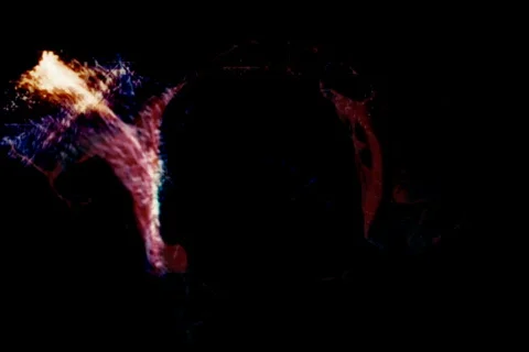 Fractal form background loop Stock Footage 658999