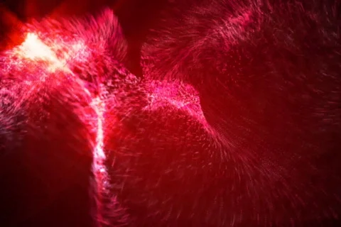 Fractal form background loop Stock Footage 659009