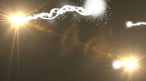 Fractal form background loop Stock Footage 1090439