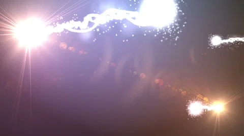 Fractal form background loop Stock Footage
