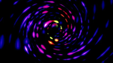 Fractal Form Background Visuals HD Stock Footage 1103915