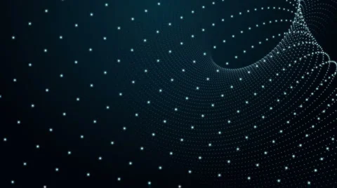 Fractal Form Background Visuals HD Stock Footage 1104091