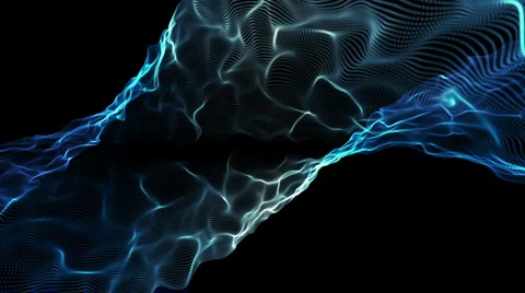 Fractal Form Background Visuals HD Stock Footage 1104503