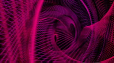 Fractal Form Background Visuals HD Stock Footage 1105408