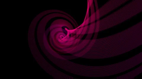 Fractal Form Background Visuals HD Stock Footage 1105503