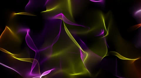 Fractal Form Background Visuals HD Stock Footage 39436285