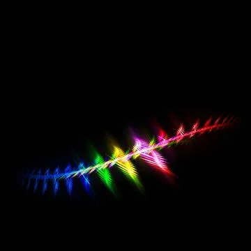 Fractal garland Stock Illustration