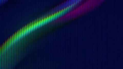 Fractal Glasswave Background Stock Footage 317630896